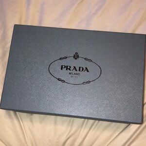Prada Blue Empty shoe Box 12x8 inches